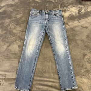 L.L. Bean Slim Straight Jeans Men’s 34x30 Light Wash